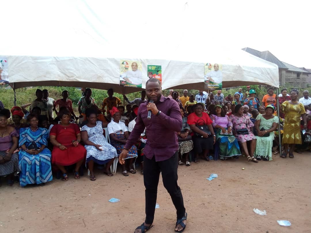 Campaign pictures at Emekuku